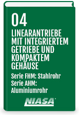 Linearantriebe mit integriertem getriebe und kompaktem geh&auml;use